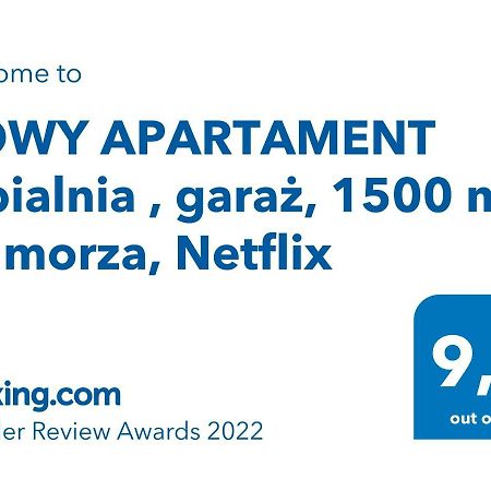 "Nowy Apartament" Sypialnia , Garaz, 1500 M Od Morza, Netflix Gdansk Exterior photo