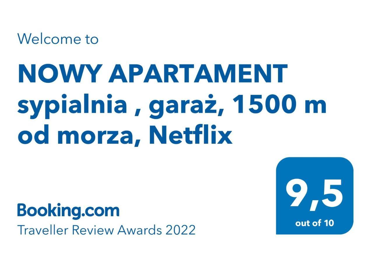 "Nowy Apartament" Sypialnia , Garaz, 1500 M Od Morza, Netflix Gdansk Exterior photo